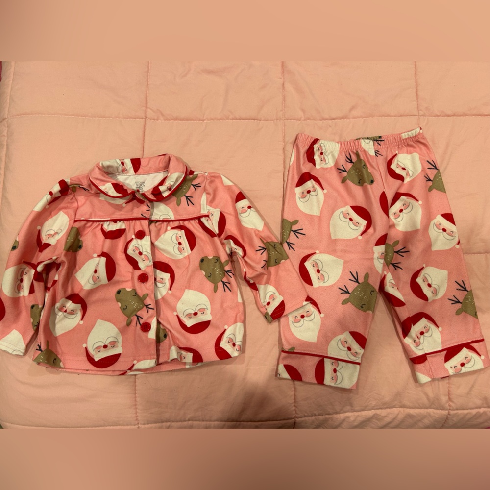 Santa Holiday Pajama Set 🎅🏽